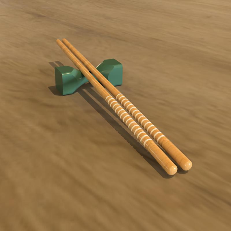 Chopstick Harmony: Simple, Stable chopstick holders with optional magnets