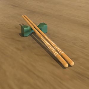 Chopstick Harmony: Simple, Stable chopstick holders with optional magnets