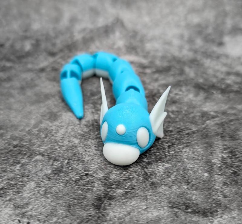 Articulated Dratini Multicolor