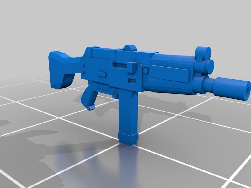 Sub machine gun-1