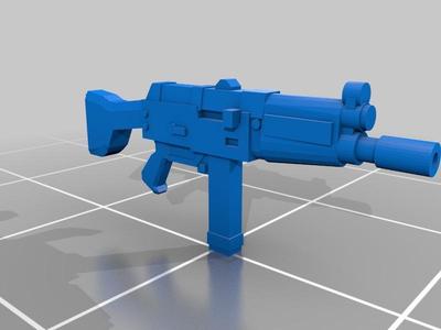 Sub machine gun-1