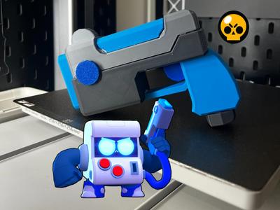 brawlstar pistolet 8bits