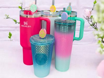 Easter Egg straw buddy accessory