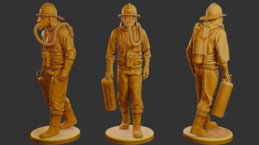 Czechoslovakian firefighter 90s 002