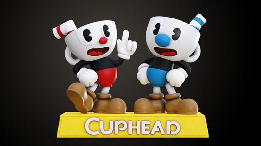Cuphead and Mugman