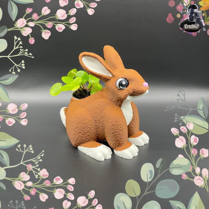 Cute Bunny Planter 🐇🪴