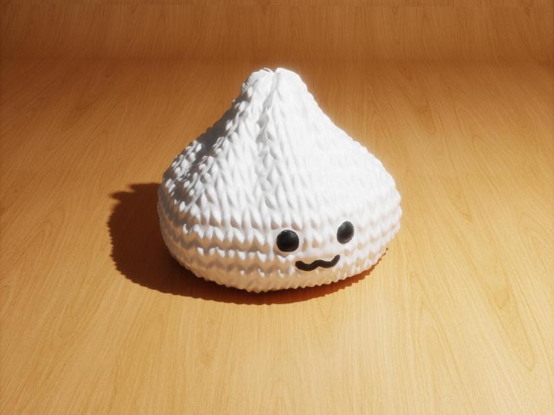 Cute Knitted Dumpling!