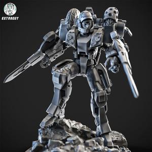 Blade Hurricane Mech 100mm and 32mm approximate Height