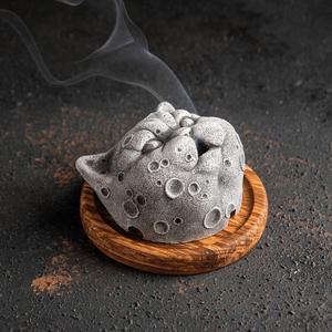 Cat Head Incense Holder Backflow Incense Burner