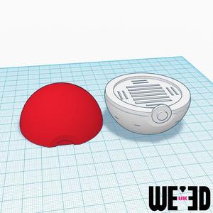 Pokemon Pokeball - SD Card Holder