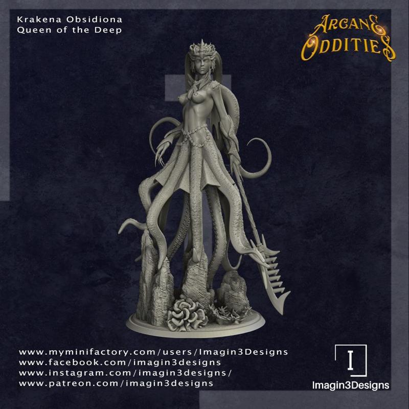 Krakena Obsidiona, Queen of the Deep