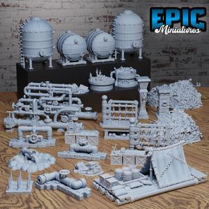 Sewers Scatter / City Dungeon Items / Pipe System Item / Underground Network Decoration / Access Points / Village Panel Set / Settler Building / Colonist Tiles