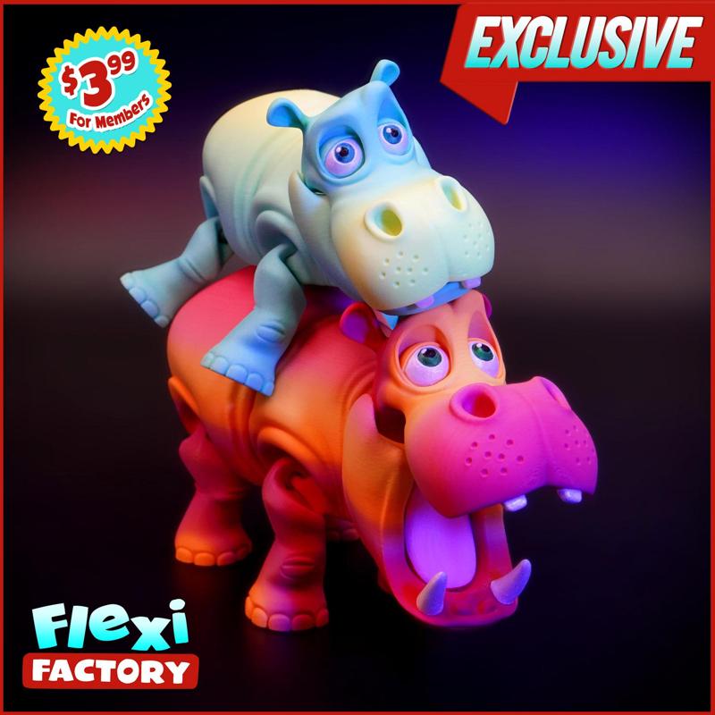 Exclusive: Flexi Factory Hippo
