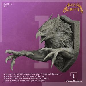 Griffon Bust