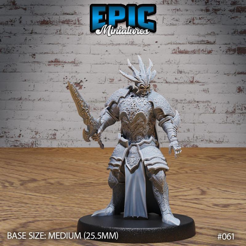 Skeleton Overlord Sword / Undead Soldier / Evil Skelet Warrior / Zombie Fighter / Evil Bone Kingdom / Walking Dead Monster Army / Rotting Humanoid / Graveyard Encounter