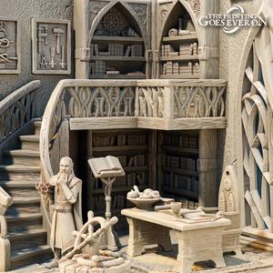 Cerwyn s Study Diorama - Supportless