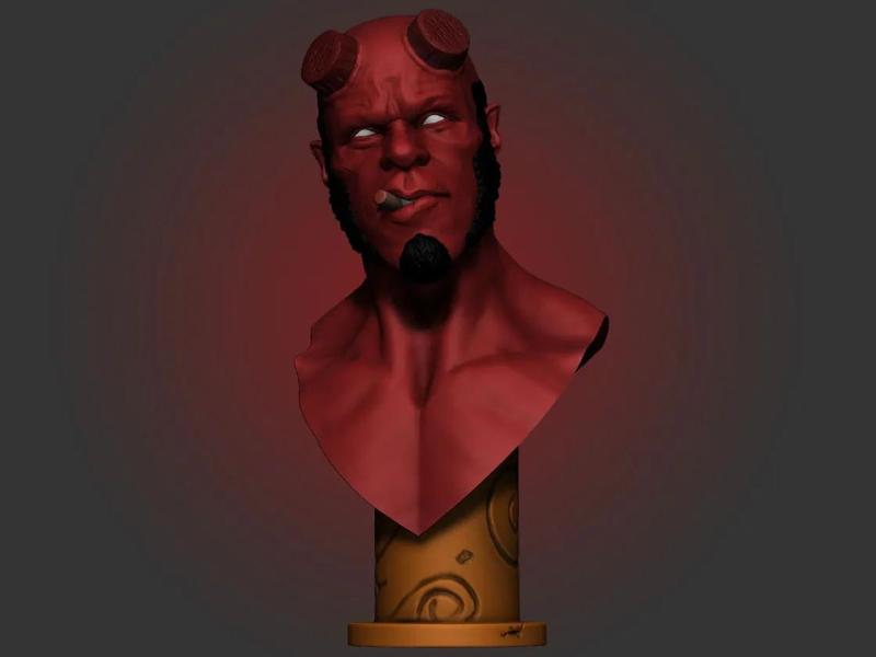 Hellboy Bust   