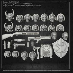 peacemaker full heads helmets and kits