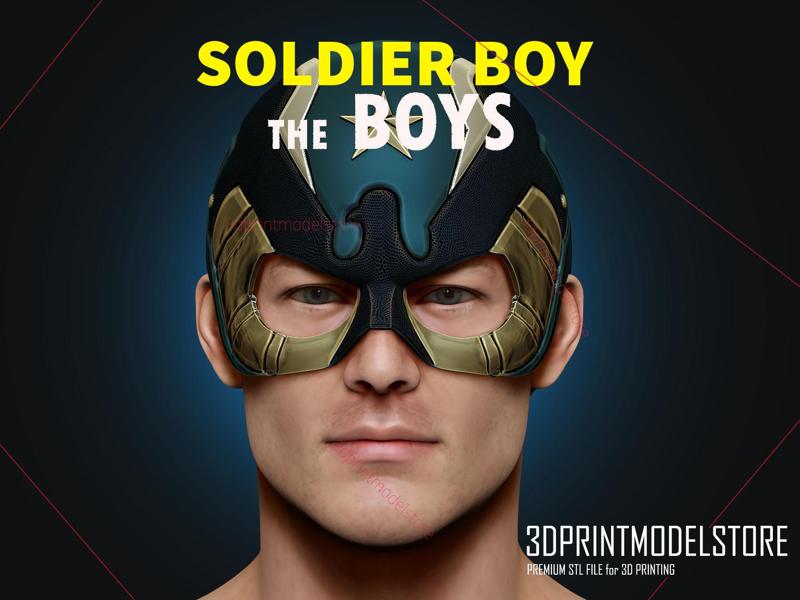 Soldier Boy Helmet - The Boys Cosplay