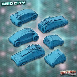 Grid City - City Vehicles
