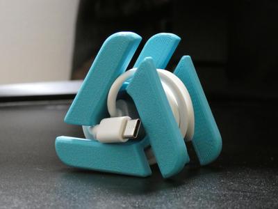 Cable Holder - Simple Desk Organizer