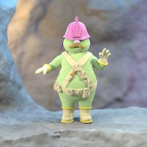 Fraggle Rock Doozer colored 3d model ready for 3d print