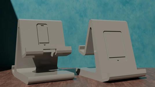 Simple Phone and Tablet Holder   