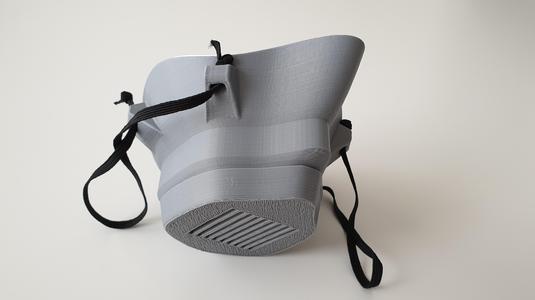COVID-19 MASK (EASY-TO-PRINT, NO SUPPORT) ***MODIFIED VERSION***