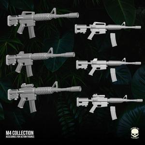 M4A4 collection 3D printable files for Action Figures