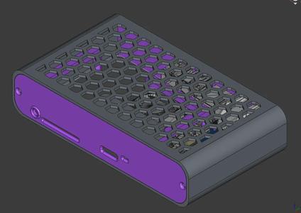 Raspberry Pi 5 Case with UPS/Battery, Active Cooler, SSD, and full-HDMI   