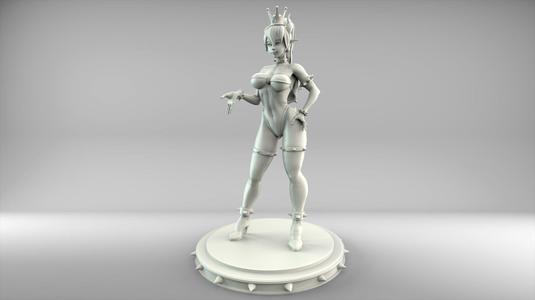 Bowsette Statue
