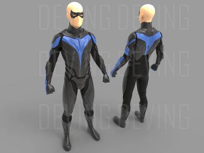 DCU TITANS NIGHTWING ARMOR
