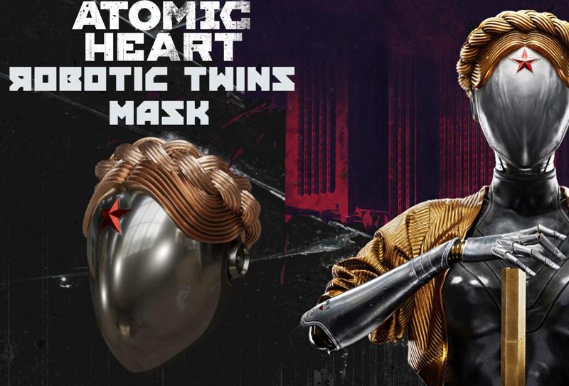 Atomic Heart Robotic Twins Helmet