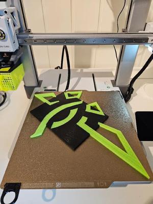 Ingress Enlightened logo wall hang   