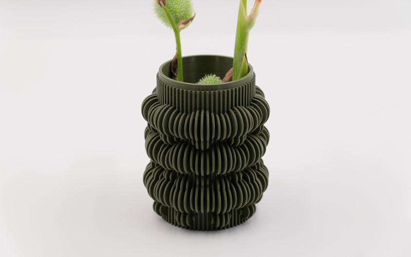 Bubble vase 04 | STL file | Planter & Pen stand model
