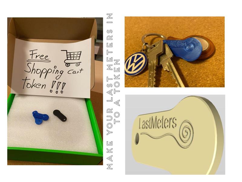 shopping card token LM great for Filament leftover