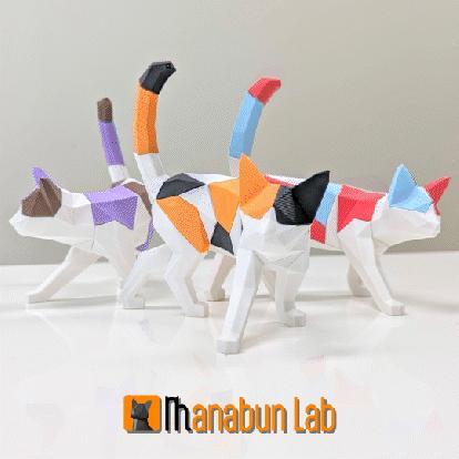 🐈Low Poly Walking Cat Puzzle