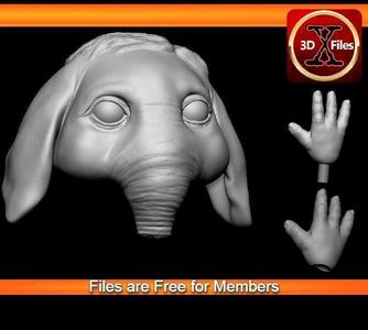 Star wars Head sculpt - Neel Skeleton Crew -  Action Figure Head