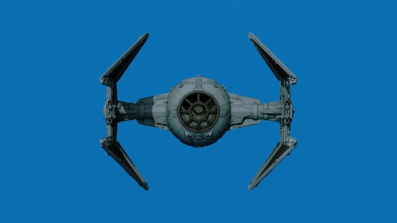 Star Ware Return of the Jedi Tie Interceptor