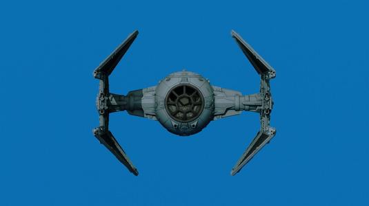 Star Ware Return of the Jedi Tie Interceptor