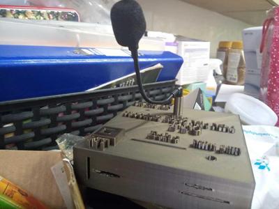 CB radio desktop microphone