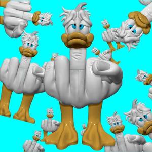 Donald duck you figure