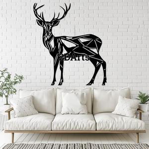 Low Poly Deer 2D Wall Art/Window Art