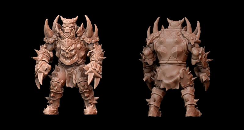 Orc #6 - Elite Unit, Bruiser