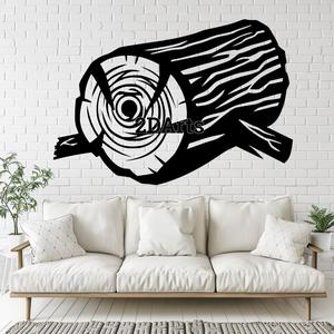 Log 2D Wall Art/Window Art - Digital STL & SVG File