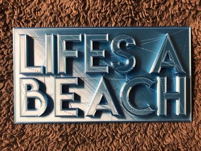 Life's a Beach Sign