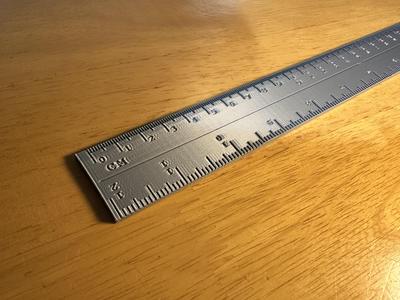 Full Scale Ruler - 1 Foot, 12 Inches, 30 cm