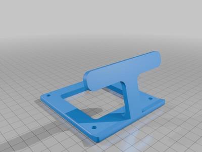 Stand for a travel screen portable monitor..