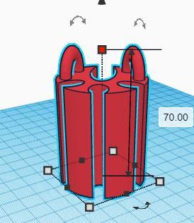 Clamp for section rod
