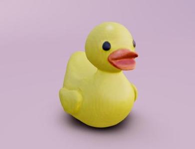 Cute ducky (Created with Luma AI)